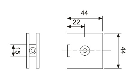 Glass clamp